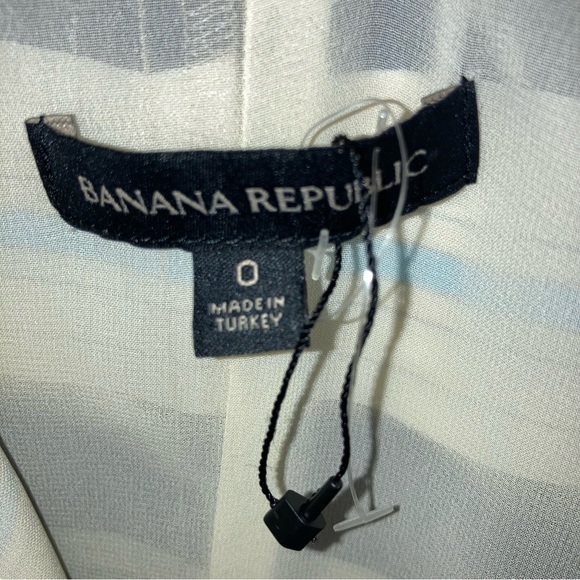 Banana Republic One Shoulder Striped Sheath Dress Size 0 - Picture 7 of 12